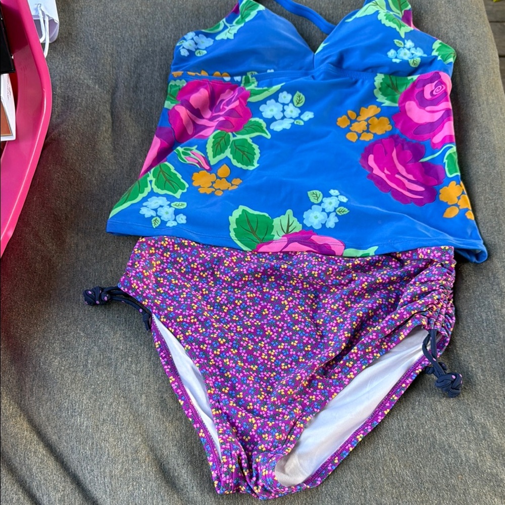Matilda Jane Blue and Purple Bikini Swim Set
